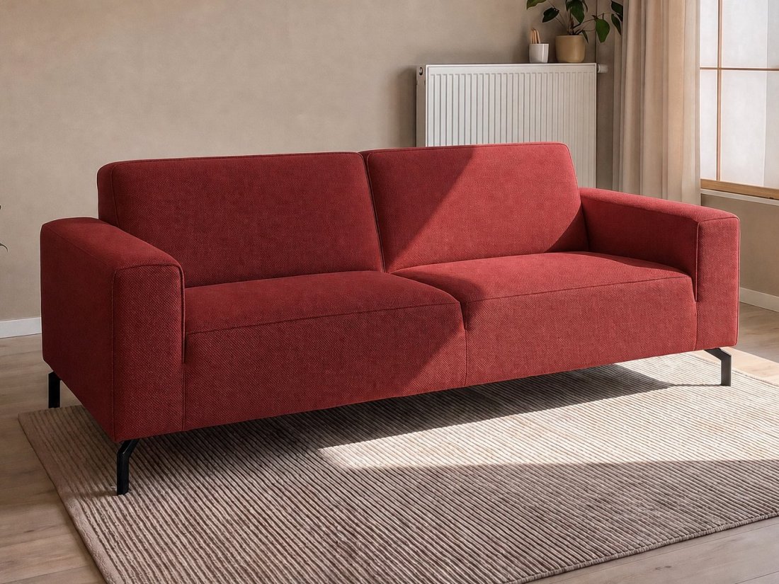Ter Aar 3 Zits in rood – kleurimpressie – A-meubel