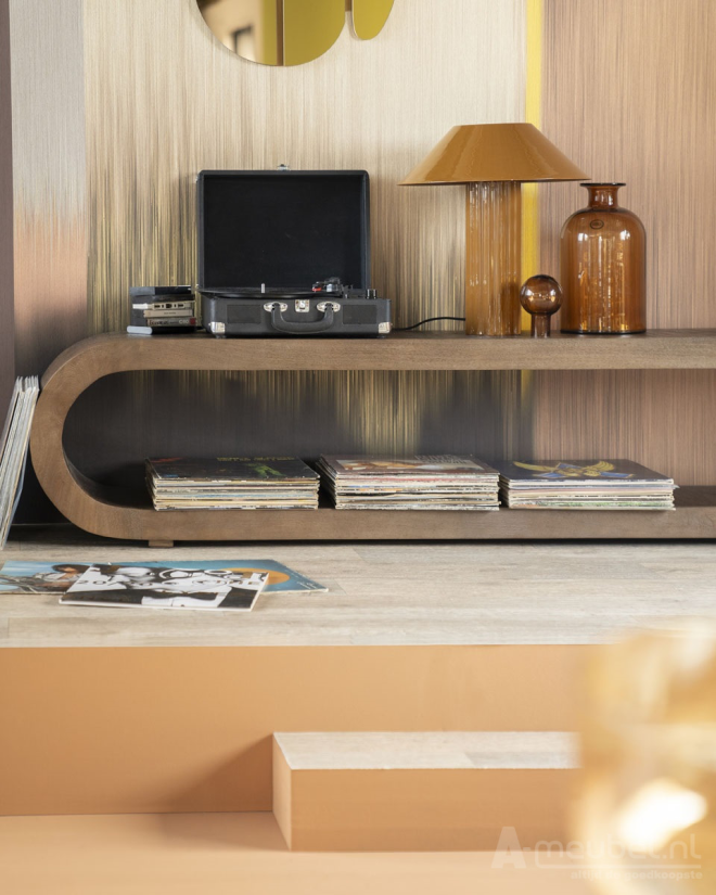 TV-meubel TV-Cabinet Elora - Bruin - 240129 200cm – foto 5 – A-meubel