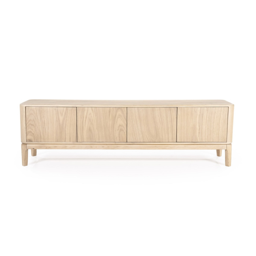 TV-Meubel Harvey 4-deurs - Naturel - 96126 170cm – A-meubel