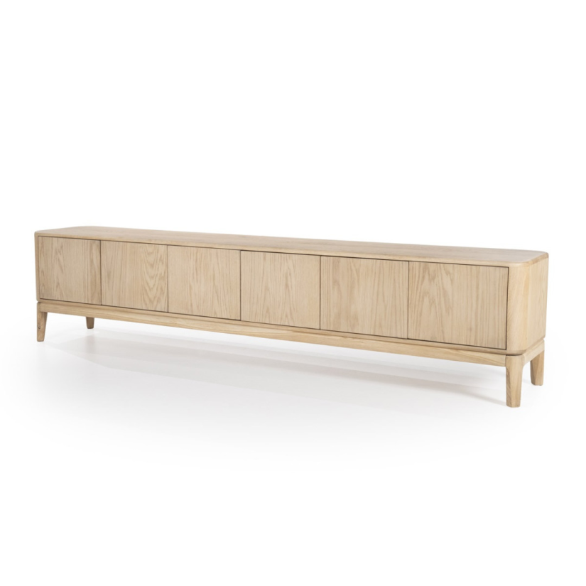 TV-Meubel Harvey 6-deurs - Naturel - 96127 220cm – foto 3 – A-meubel