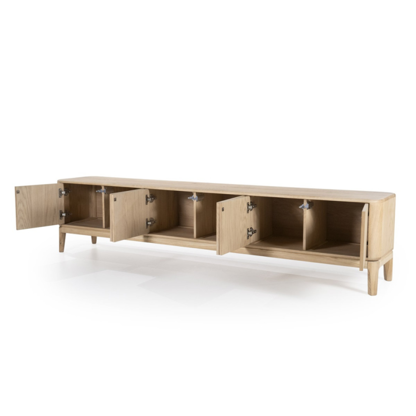 TV-Meubel Harvey 6-deurs - Naturel - 96127 220cm – foto 4 – A-meubel