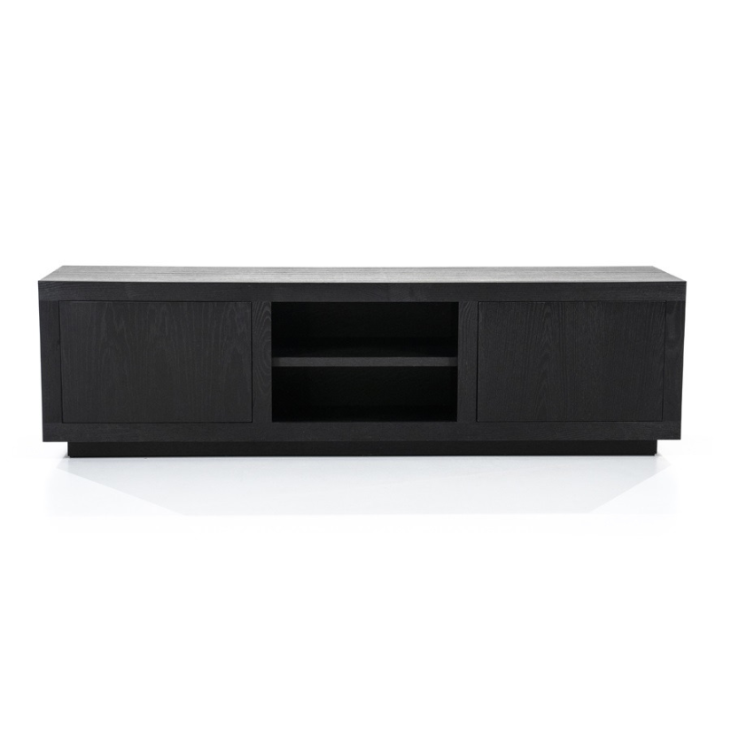 TV-Meubel Helsinki - 160cm - Zwart - 95720 – A-meubel