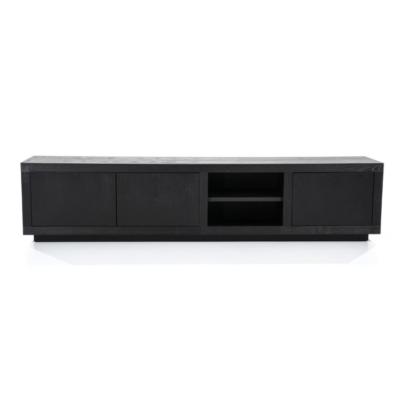 TV-Meubel Helsinki - 200cm - Zwart - 95721 – A-meubel