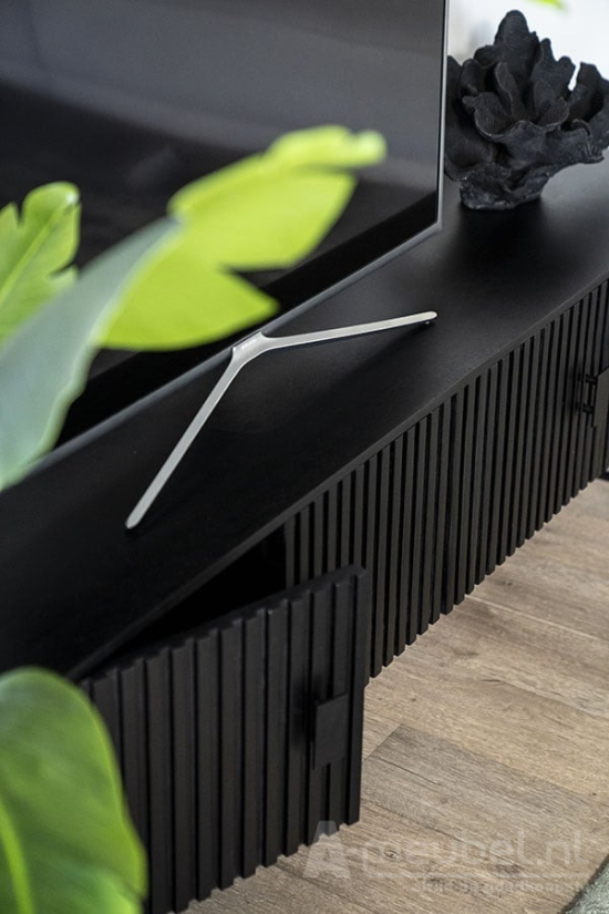 Dressoir Remi 4-deurs - Zwart- 95663 170cm – foto 2 – A-meubel