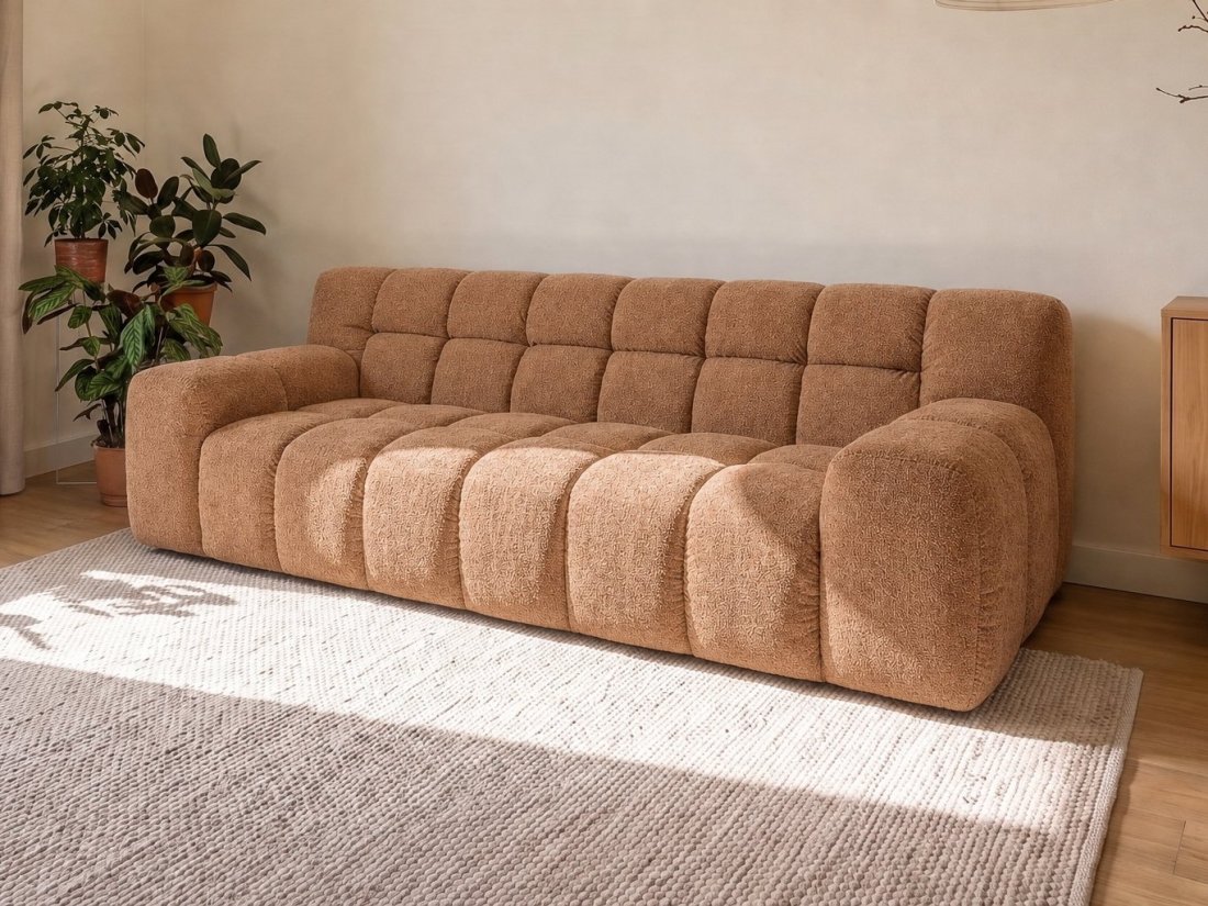 Tynaarlo 2.5 Zits in cognac – kleurimpressie – A-meubel