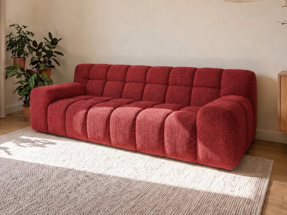 Tynaarlo 2.5 Zits in rood – kleurimpressie – A-meubel