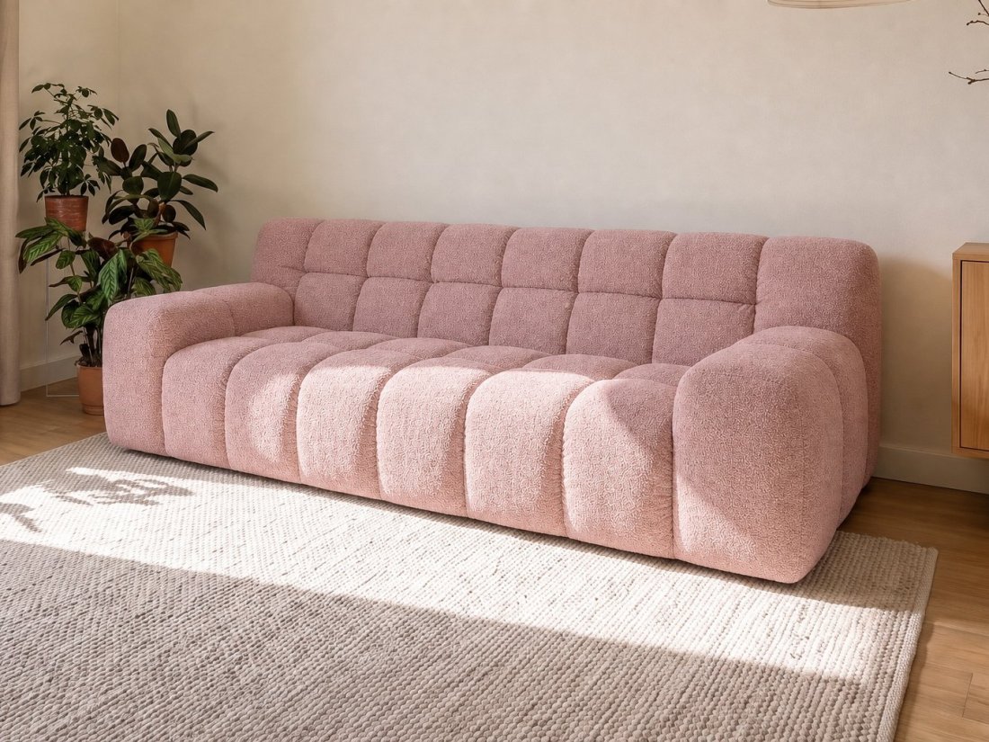 Tynaarlo 2.5 Zits in roze – kleurimpressie – A-meubel