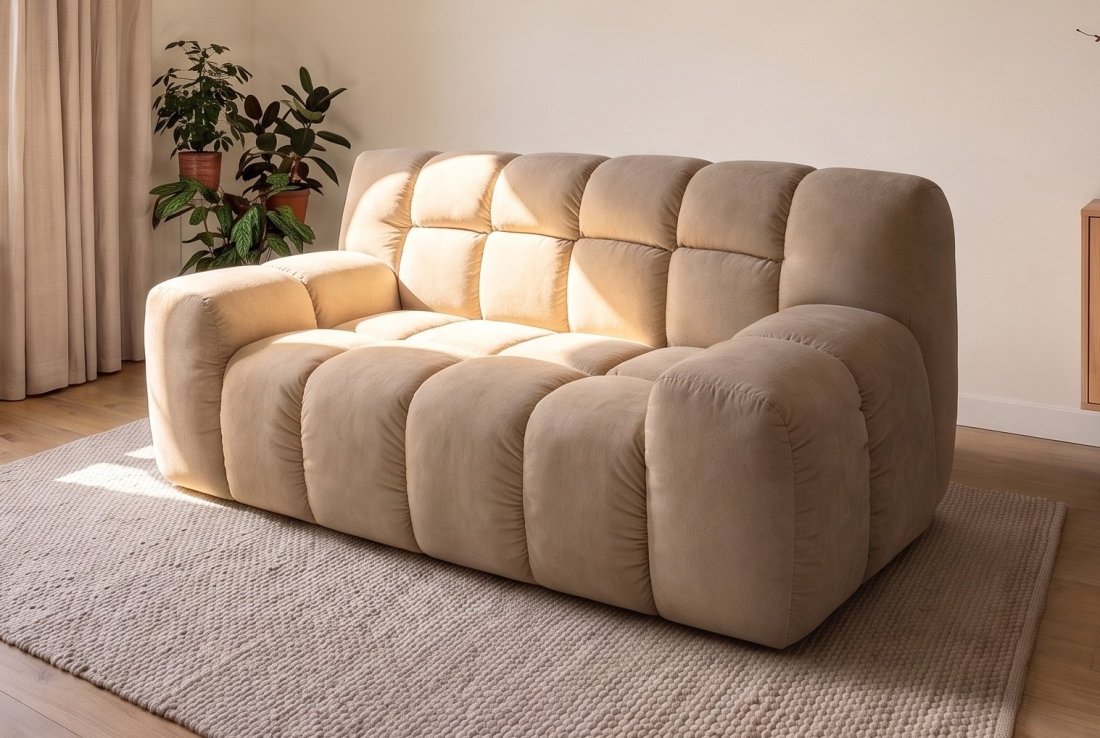 2 zits bank Tynaarlo 2 Zits Bank in beige – foto 2 – A-meubel
