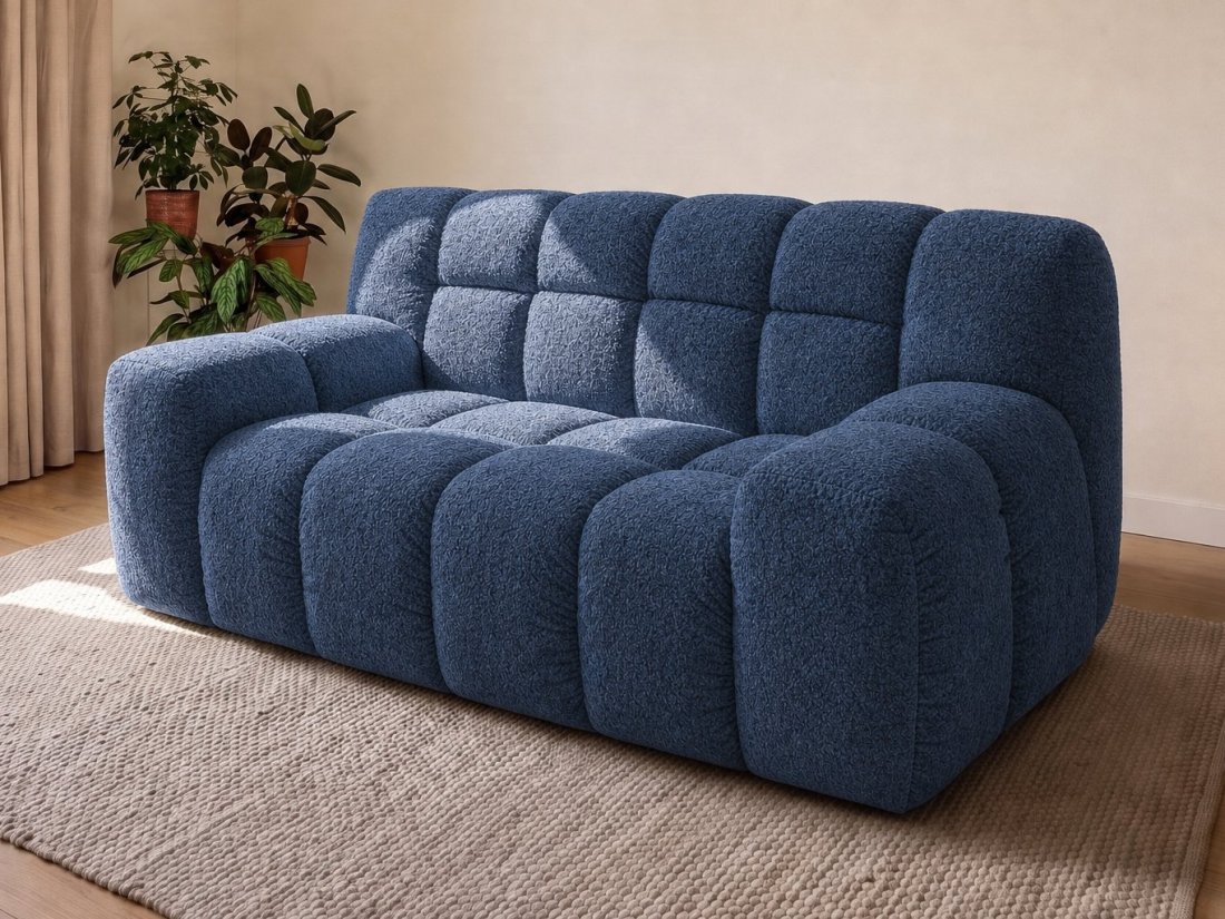 Tynaarlo 2 Zits in blauw – kleurimpressie – A-meubel