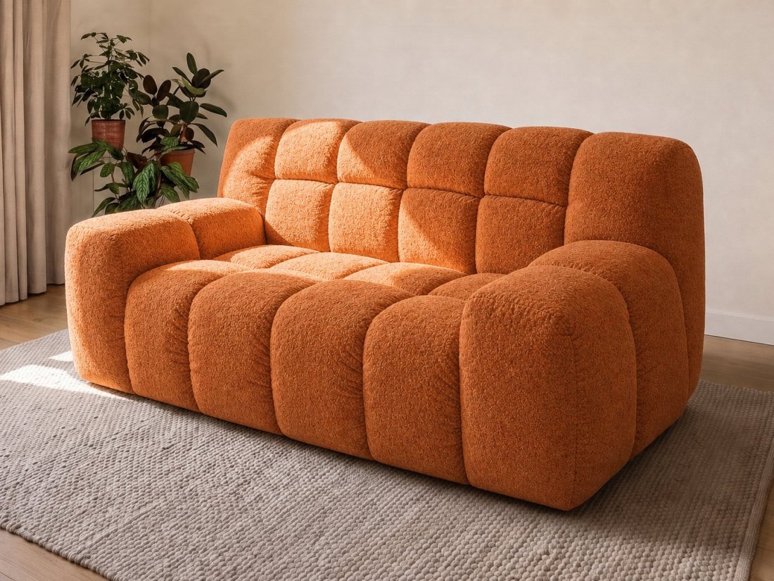 Tynaarlo 2 Zits in oranje – kleurimpressie – A-meubel