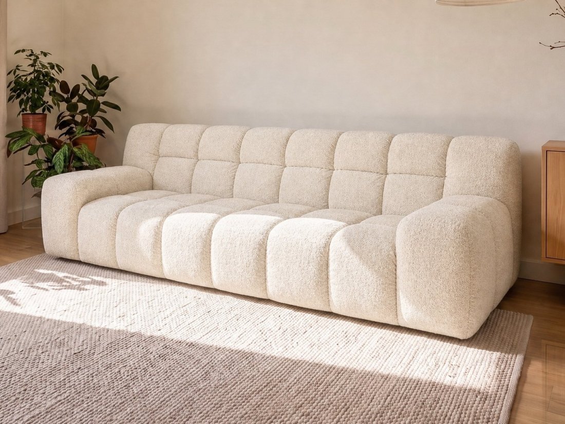 Tynaarlo 3 Zits in creme – kleurimpressie – A-meubel