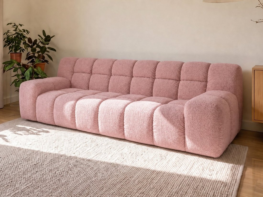 Tynaarlo 3 Zits in roze – kleurimpressie – A-meubel