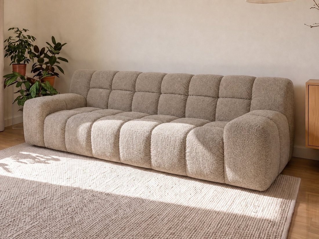 Tynaarlo 3 Zits in taupe – kleurimpressie – A-meubel
