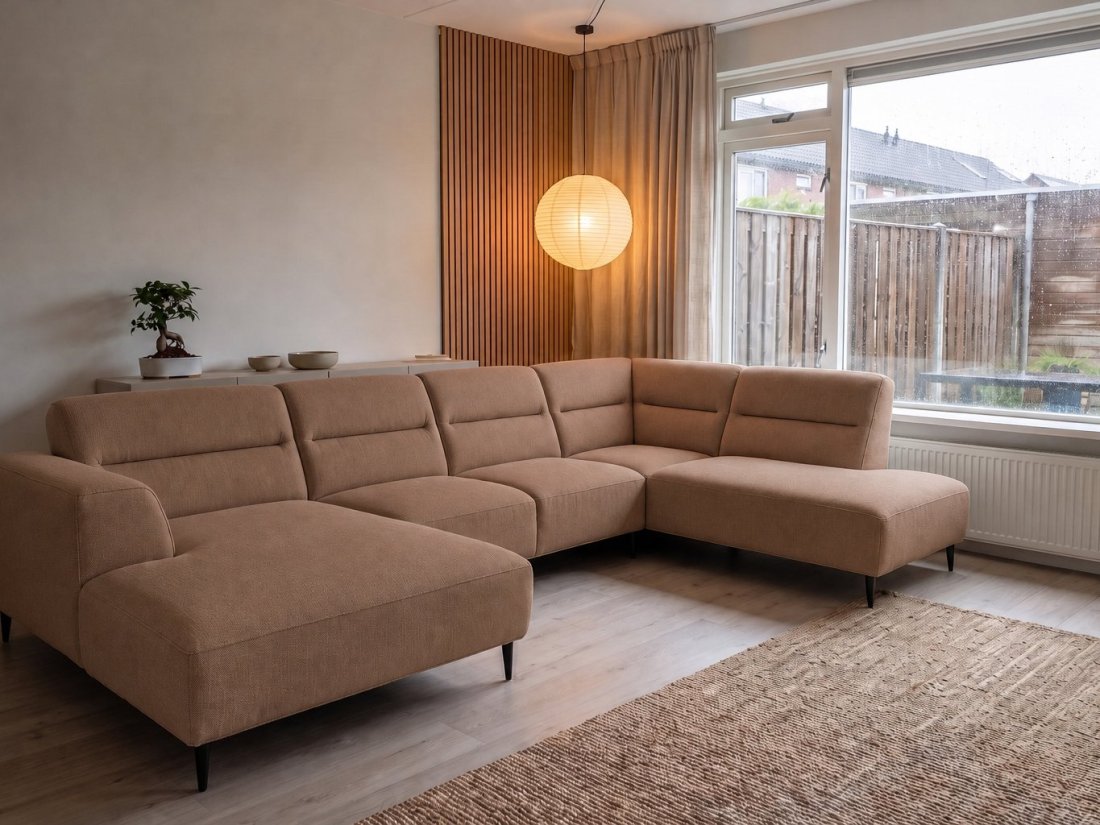 U-Bank Bloemendaal in bruin – kleurimpressie – A-meubel