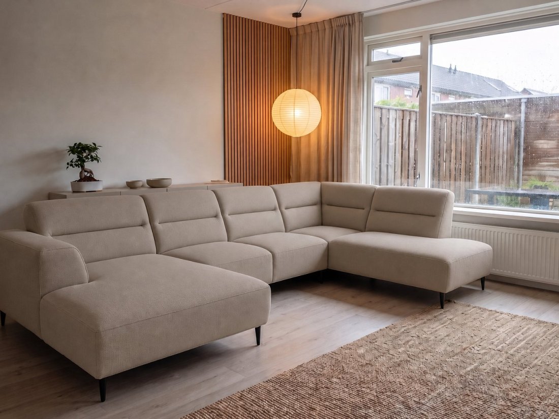 U-Bank Bloemendaal in taupe – kleurimpressie – A-meubel