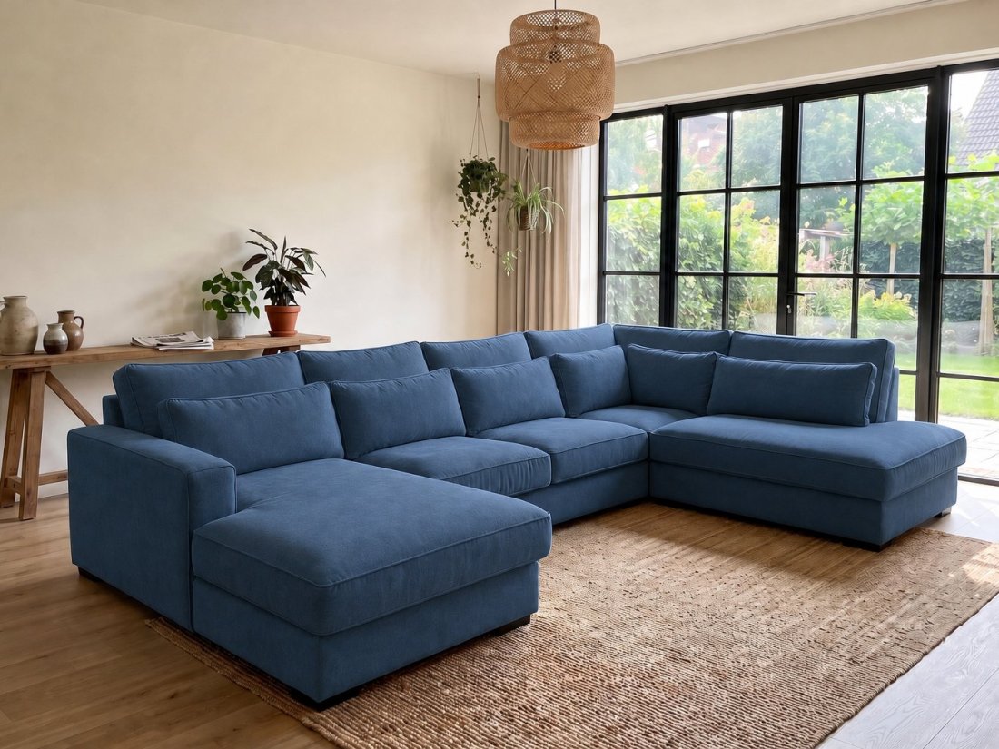 U-Bank Naaldwijk Express in blauw – kleurimpressie – A-meubel