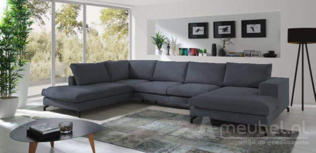 Stroe Loungebank Grijs – A-meubel