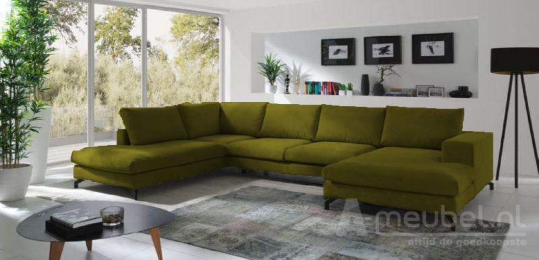 Stroe Loungebank Groen – A-meubel