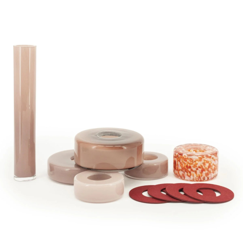 Vaas Golas 17cm - Rood - 240232 – foto 3 – A-meubel