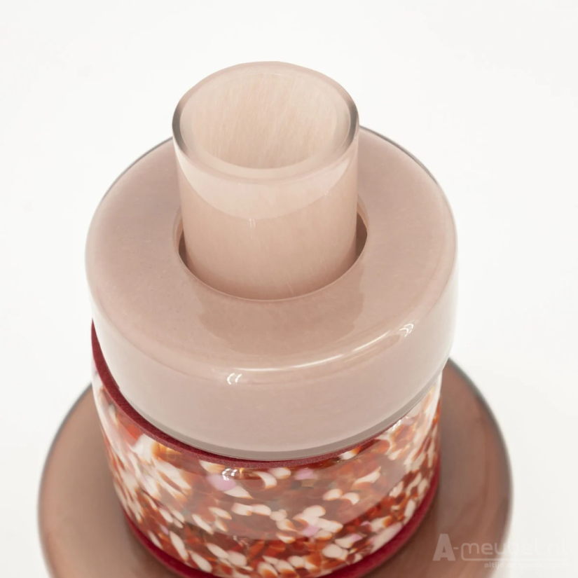 Vaas Golas 17cm - Rood - 240232 – foto 4 – A-meubel