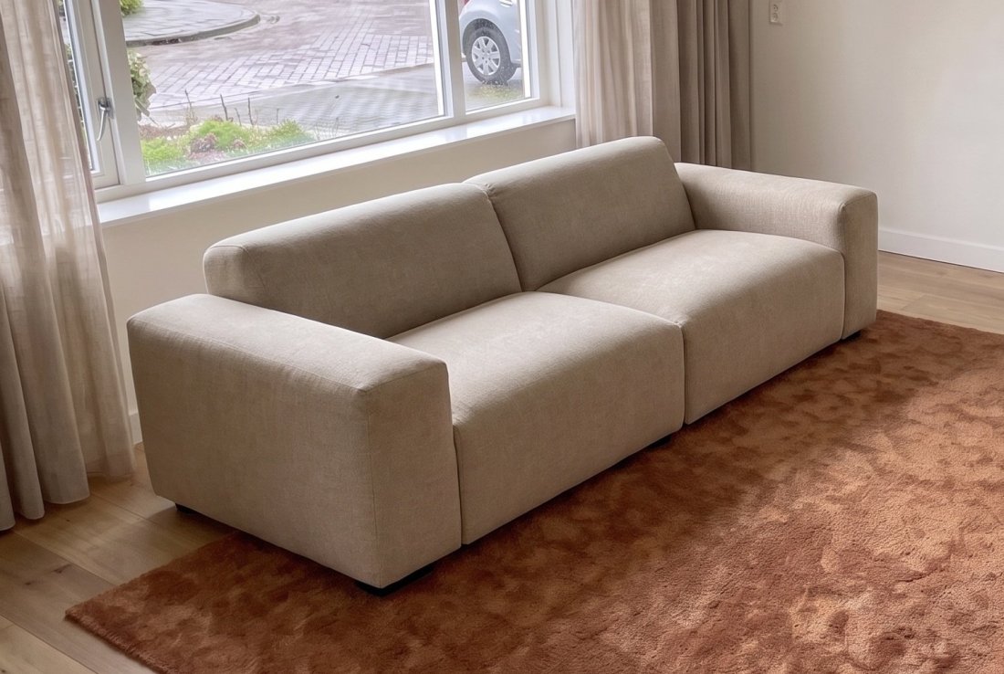 2 zits bank Veenendaal 2 Zits Bank in beige – A-meubel