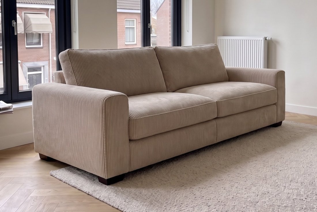 3 zits bank Venlo 3 Zits Bank in beige – foto 2 – A-meubel