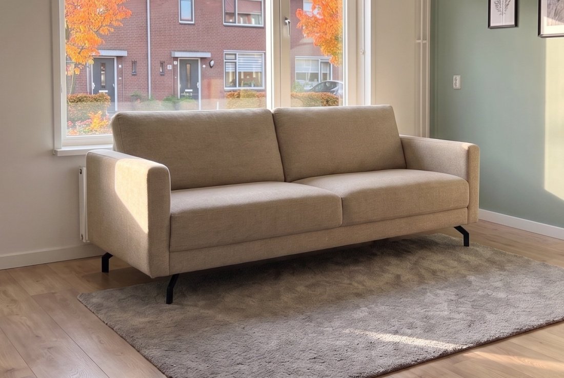 2-5 zits bank Vleuten 2.5 Zits in beige – A-meubel