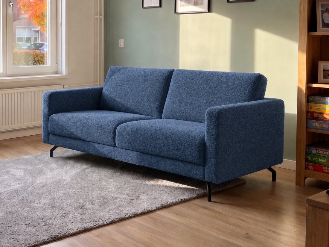 Vleuten 2 Zits in blauw – kleurimpressie – A-meubel