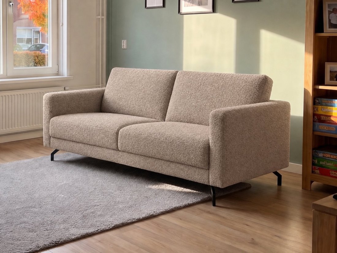Vleuten 2 Zits in taupe – kleurimpressie – A-meubel