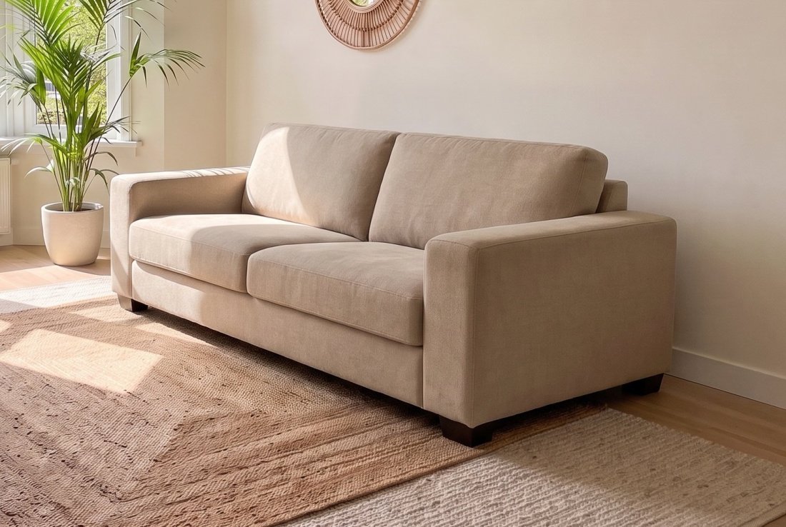 2-5 zits bank Voorburg 2.5 Zits in beige – A-meubel