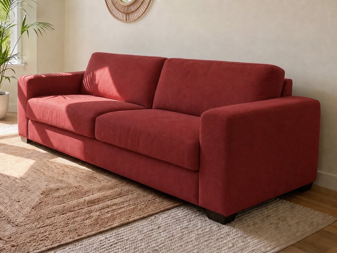 Voorburg 2 Zits in rood – kleurimpressie – A-meubel