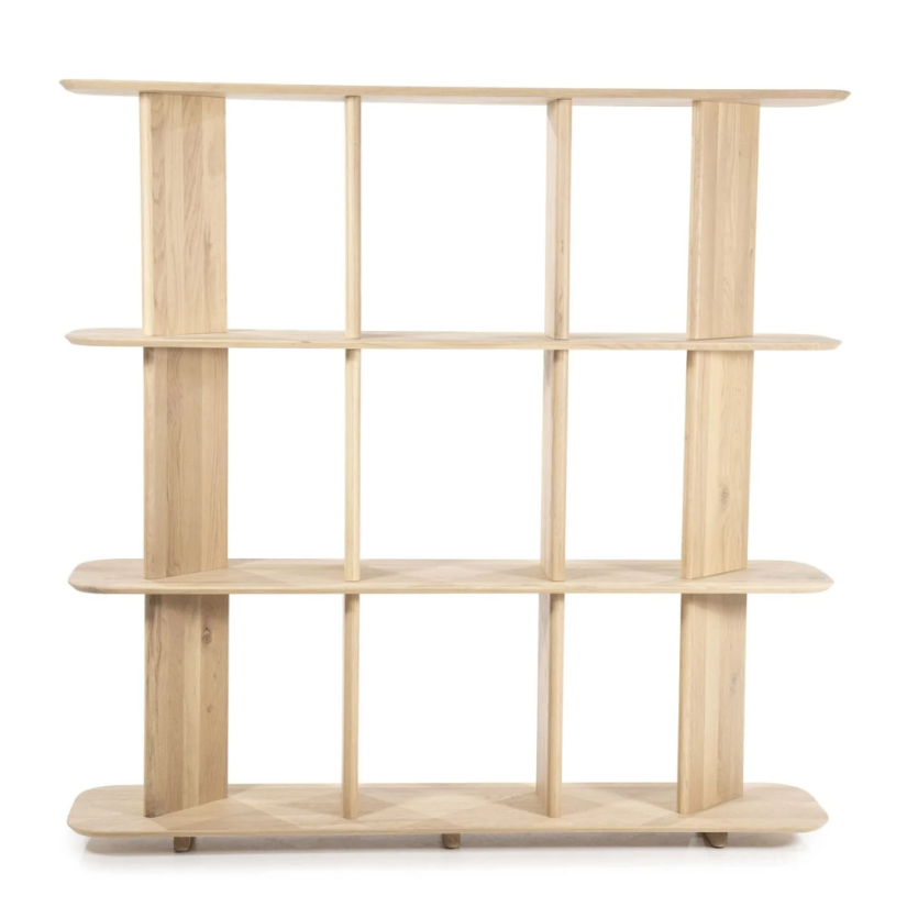 Wandkast Ty - Naturel - 96222 180cm – A-meubel