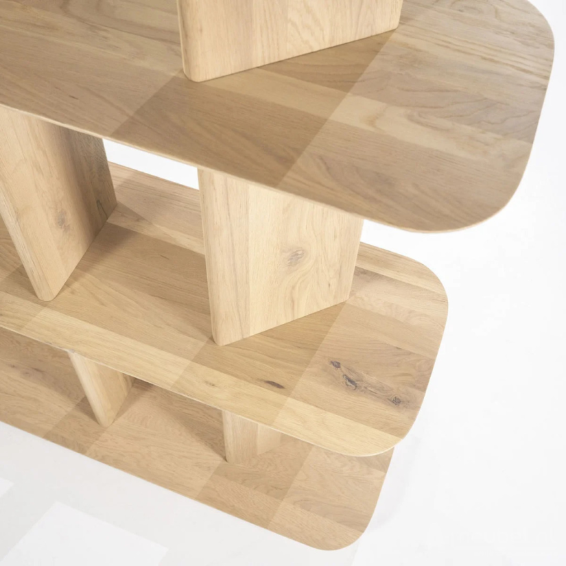 Wandkast Ty - Naturel - 96222 180cm – foto 3 – A-meubel