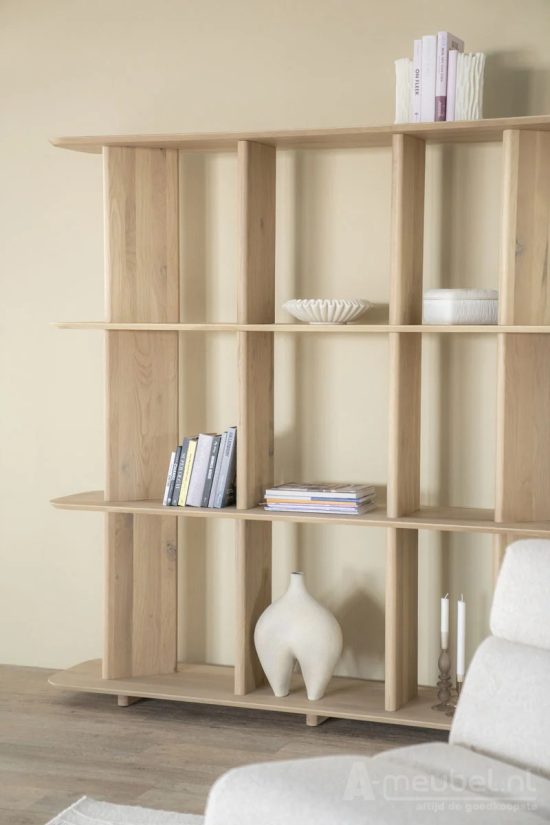 Wandkast Ty - Naturel - 96222 180cm – foto 5 – A-meubel