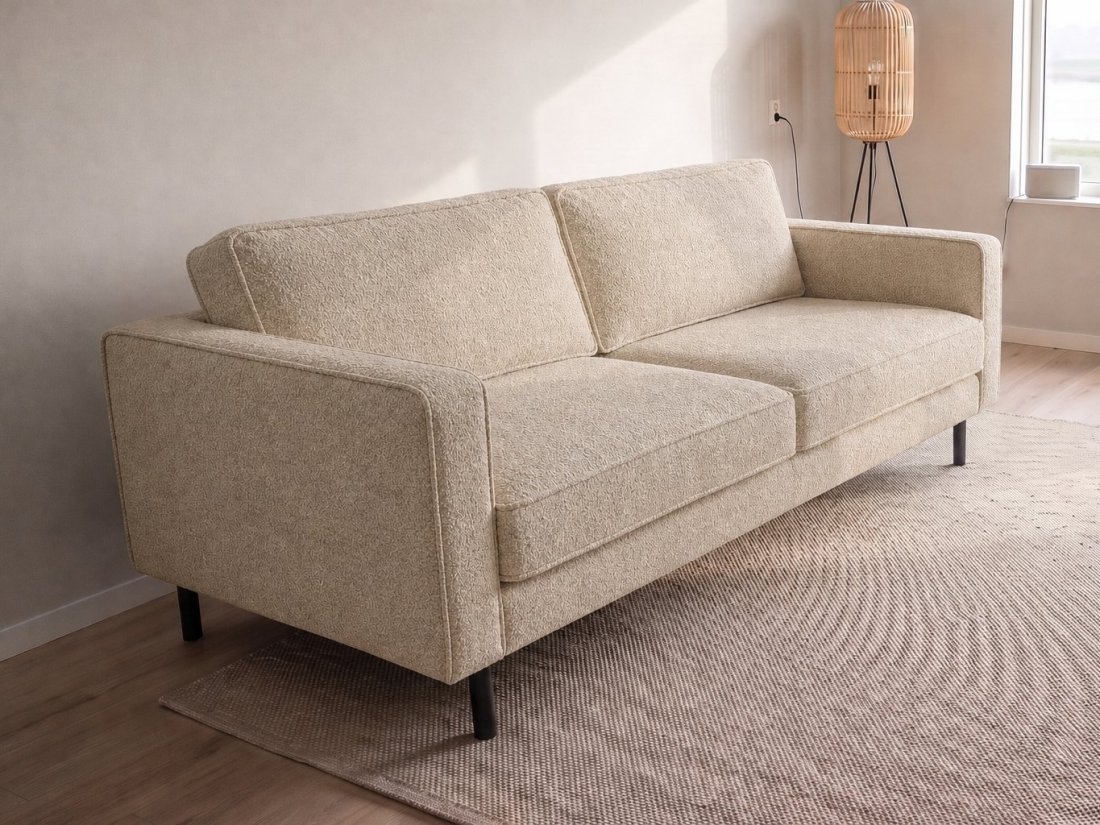 Westervoort Bank in beige – kleurimpressie – A-meubel