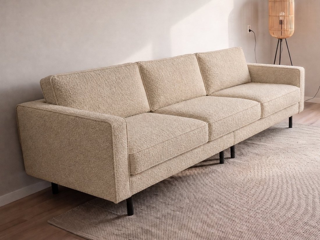 Westervoort Bank Xl in beige – kleurimpressie – A-meubel