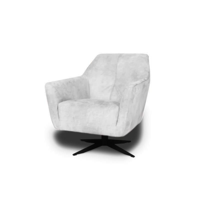Fauteuil Floris – wit fauteuil – A-meubel