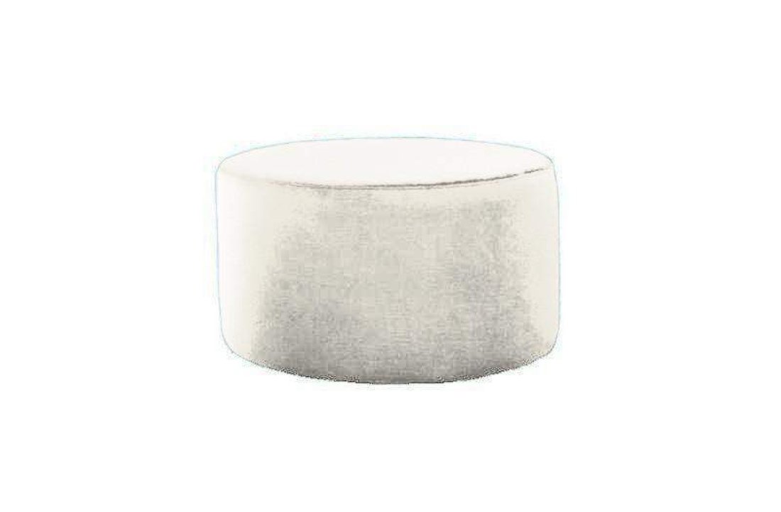 Poef Lexmond 40x40cm Wit – A-meubel