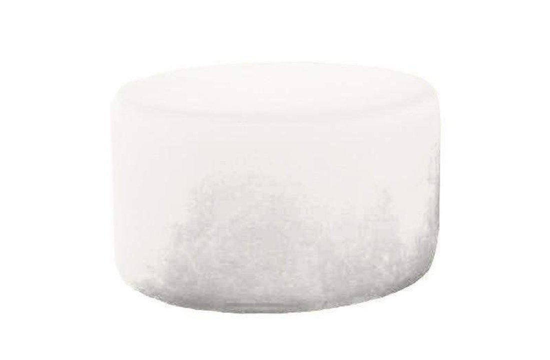 Poef Lexmond 50x50cm Wit – A-meubel