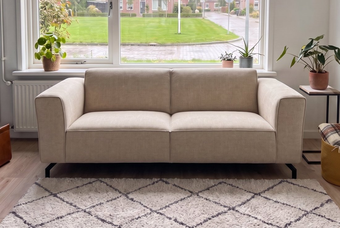 3 zits bank Wolvega Bank 3 Zits in beige – foto 2 – A-meubel
