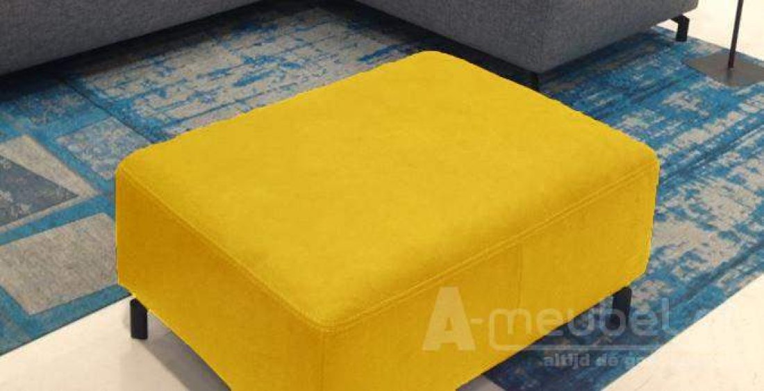 Ter Aar Hocker Geel – A-meubel