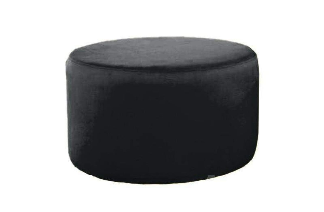 Poef Lexmond 50x50cm Zwart – A-meubel
