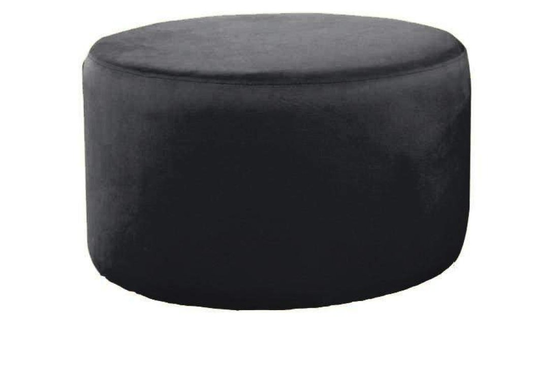 Poef Lexmond 100x100cm Zwart – A-meubel