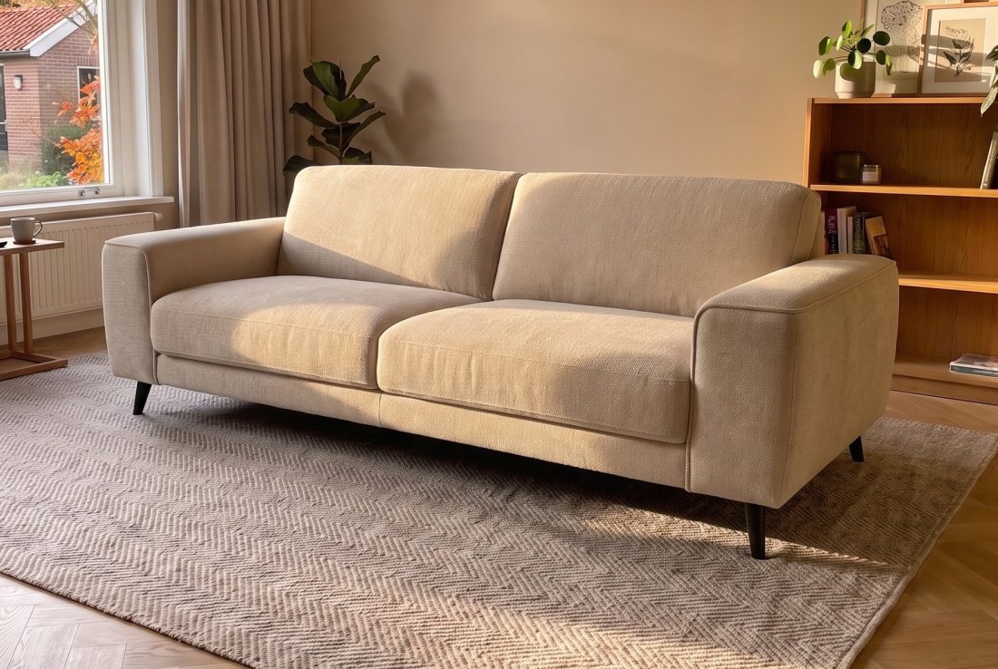 2 zits bank Zwolle 2 Zits in beige – foto 2 – A-meubel