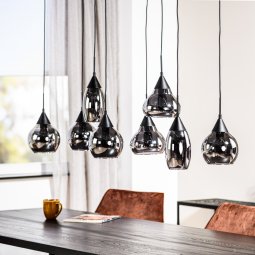 Hanglamp 8-lichts Lola 120cm