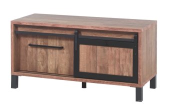 TV meubel Klein Alphen Oud Teakhout 122cm