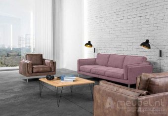 Roze bankstel Alverna 149cm – A-meubel