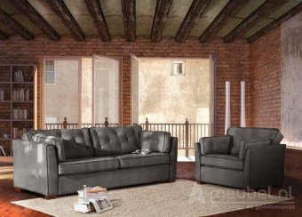 Taupe bankstel Dordrecht 200cm – A-meubel