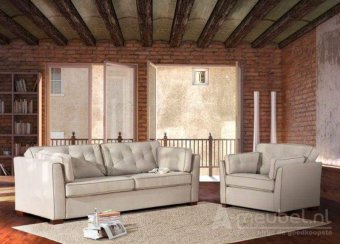 Witte bankstel Dordrecht 200cm – A-meubel