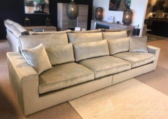 Creme bank XL Terheijden 172cm – A-meubel